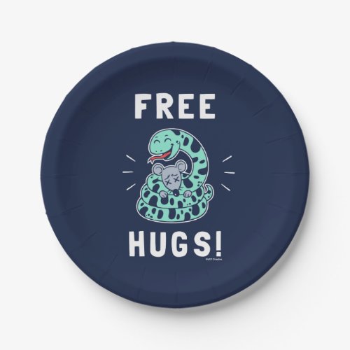 Free Hugs Paper Plates
