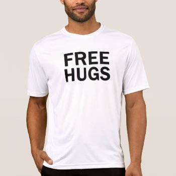 Free Hugs Performance Tee - Men's Official by FreeHugsProject at Zazzle