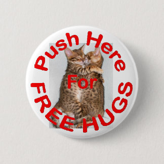 Free Hugs Pinback Button