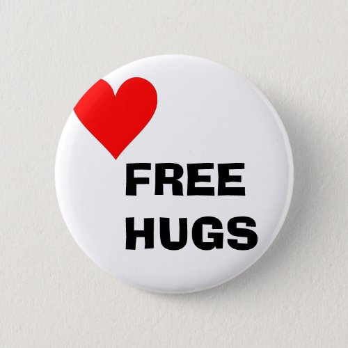Free Hugs Pinback Button