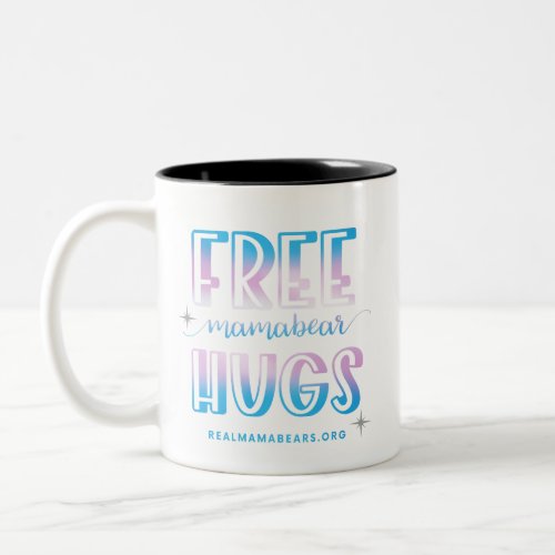 Free Hugs Pink and Blue mug