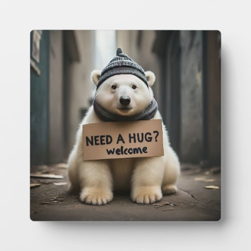 Free Hugs Plaque
