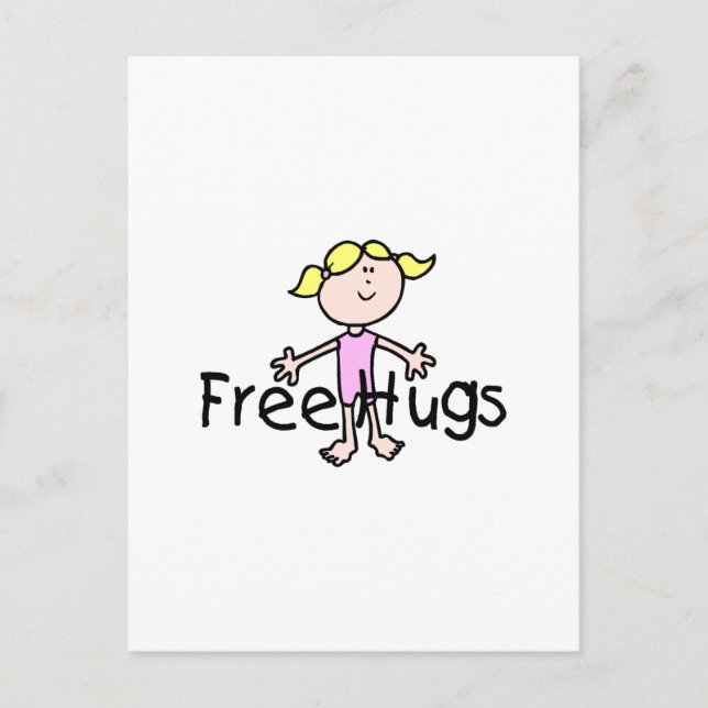 Free Hugs Postcard (Front)