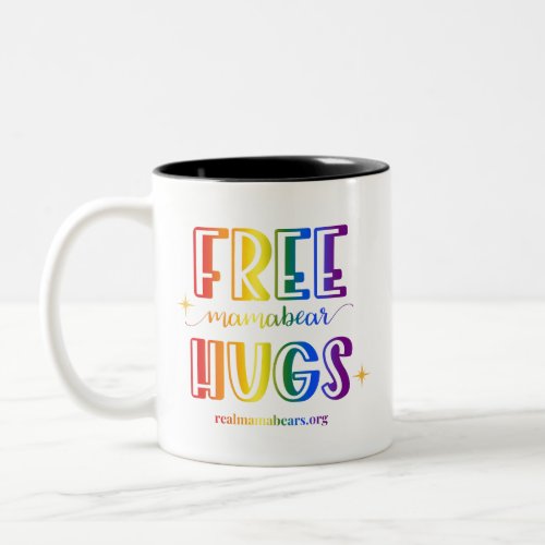 Free Hugs Rainbow mug