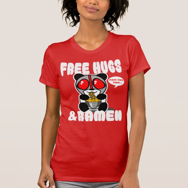 FREE HUGS & RAMEN TEE (Front)