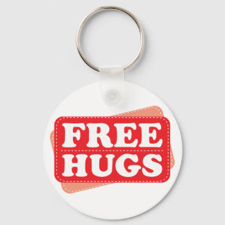 Free Hugs - Red Keychain