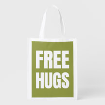Free Hugs Reusable Bag