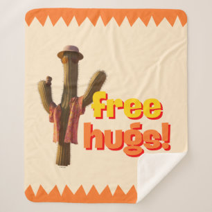 Free Hugs! Sherpa Blanket