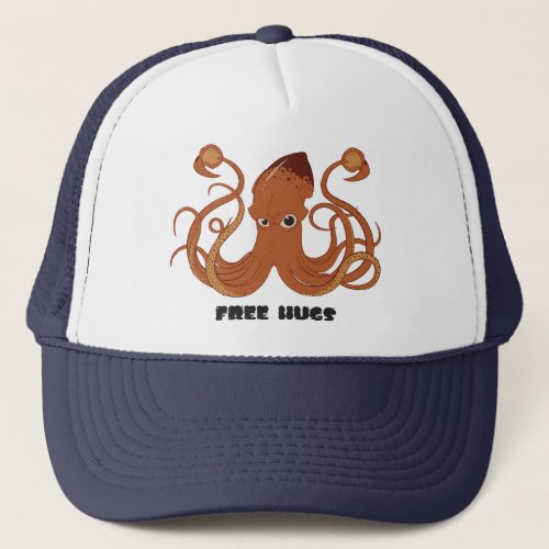 Free Hugs Squid Hat
