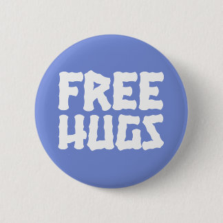 Free Hugs Standard, 2¼ Inch Round Button