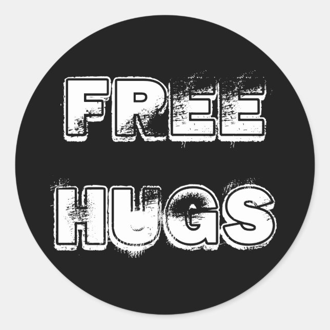 Free Hugs Stickers (Front)