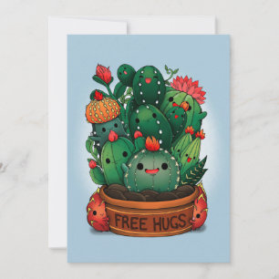 Free Hugs Succulents Save The Date