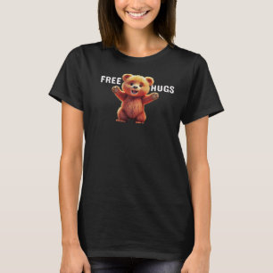 Free Hugs Teddy Bear T-Shirt