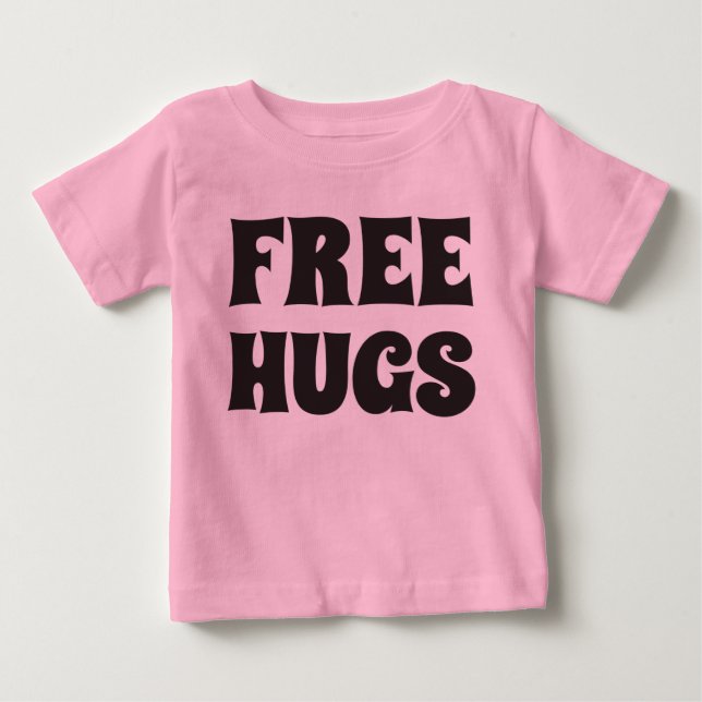 Free Hugs Toddler Long Sleeve T-Shirt (Front)