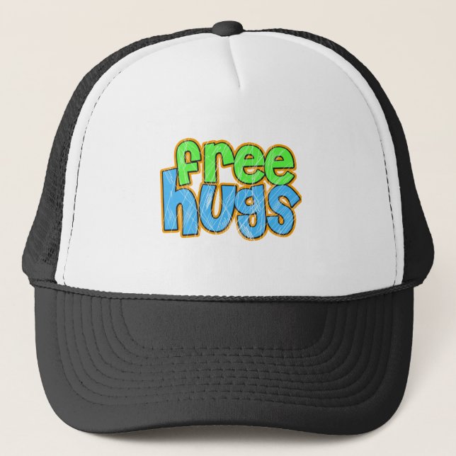 Free Hugs Trucker Hat (Front)