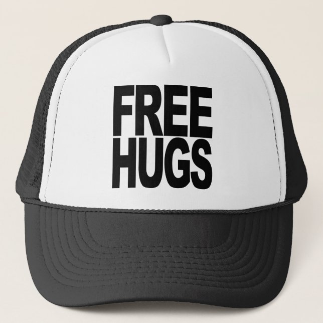 Free Hugs Trucker Hat (Front)