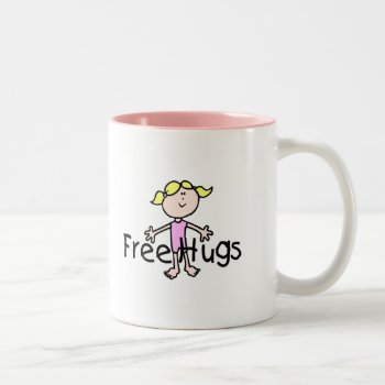 Free Hugs Two-tone Coffee Mug by AutismZazzle at Zazzle