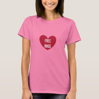 free hugs with heart T-Shirt