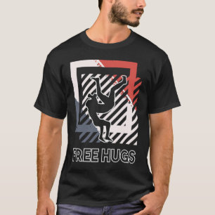 Free Hus Cuddle Embrace Professional Wrestling Coa T-Shirt