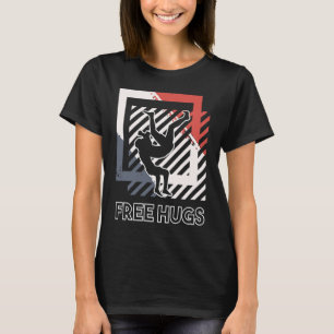 Free Hus Cuddle Embrace Professional Wrestling Coa T-Shirt