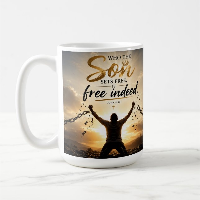 Free Indeed Coffee Mug (Left)