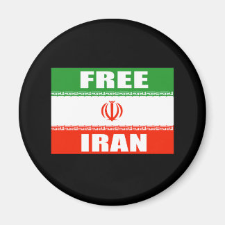 FREE IRAN Flag Magnet