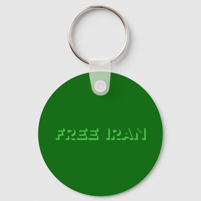 Free Iran Keychain (Front)