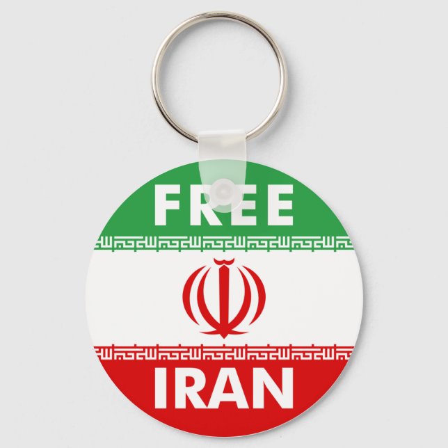 Free Iran Keychain (Front)