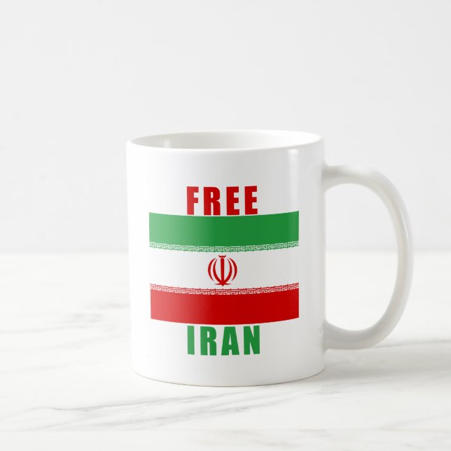 Free Iran Products Coffee Mug (Right)