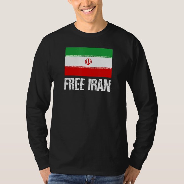 Free Iran T-Shirt (Front)