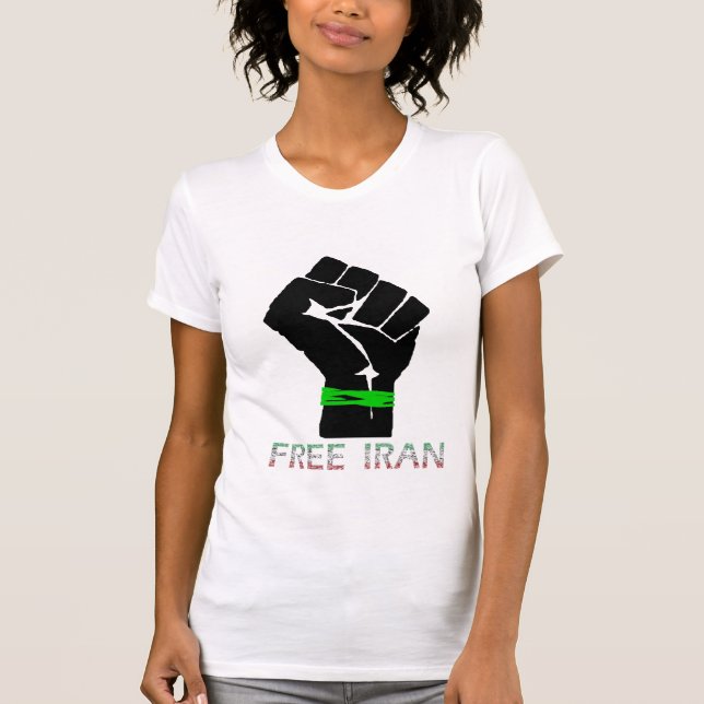 Free Iran T-Shirt (Front)