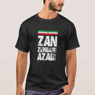 Free Iran Zan Zendegi Azadi Iran Azadi Freedom Q T-Shirt