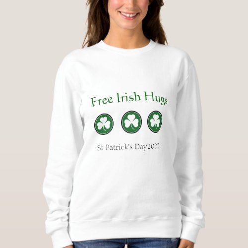 Free Irish Hugs Toddlers T_Shirt Hoodie