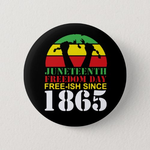 Free_ish Since 1865 Button