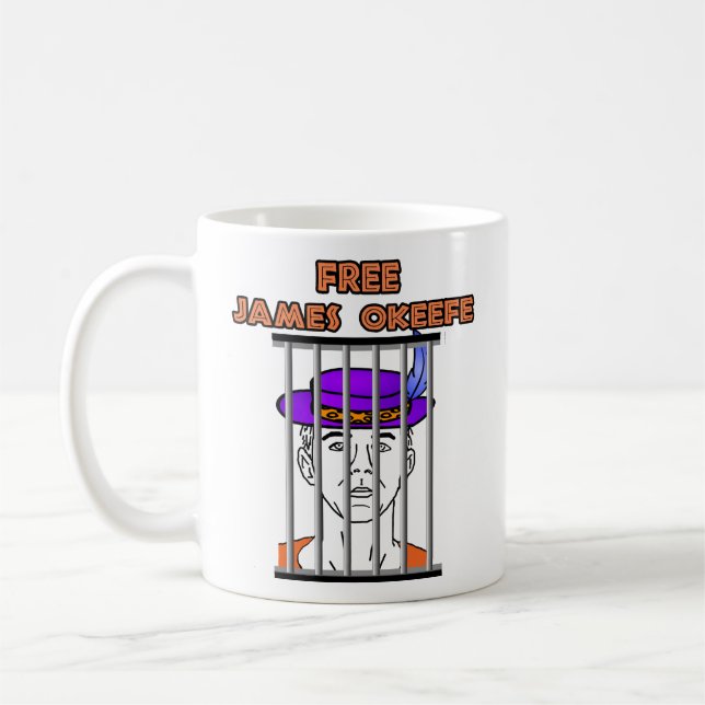 Free James O'keefe V2 Coffee Mug (Left)