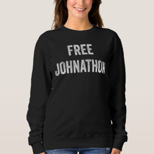 Free Johnathon  Support Johnathon's Release From P Sweatshirt