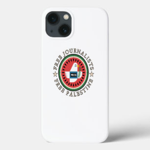 Free Jounalists Free Palestine iPhone 13 Case