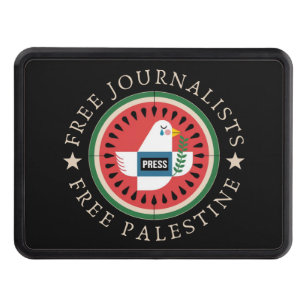 Free Jounalists Free Palestine Hitch Cover