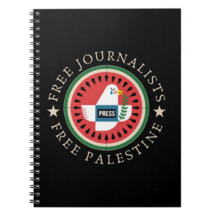 Free Jounalists Free Palestine Notebook