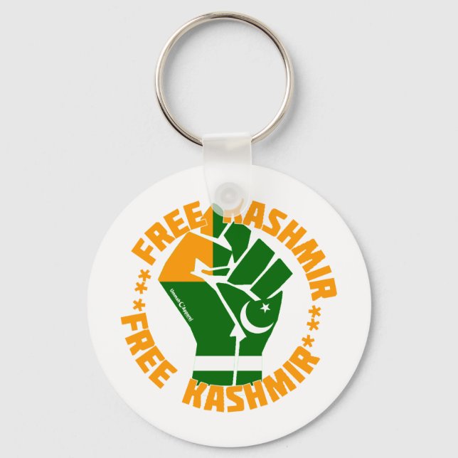 Free Kashmir Keychain (Front)