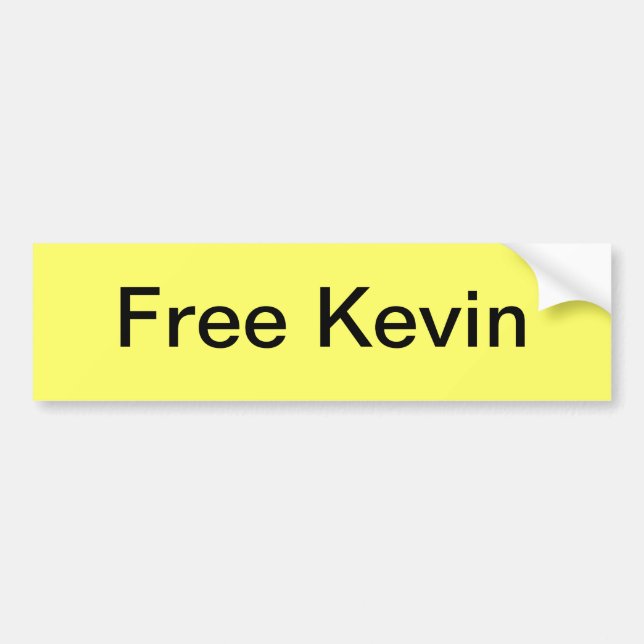 Free Kevin Mitnick bumper sticker (Front)