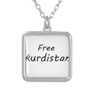 Free Kurdistan Silver Plated Necklace