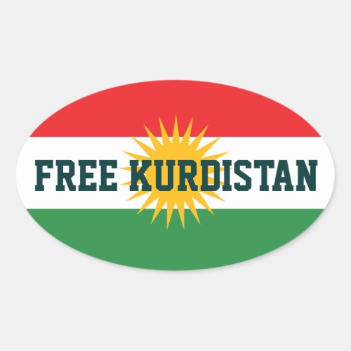 FREE KURDISTAN STICKERS