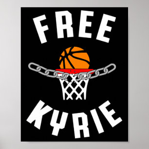 Free Kyrie Free Speech Anti Censorship Fun Bysketb Poster