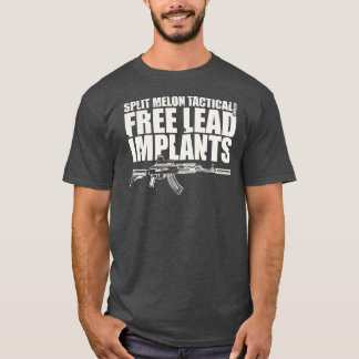 Free Lead Implants AK-47 - Cream Graphics T-Shirt