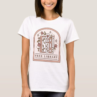 Free library book box aesthetic T-Shirt