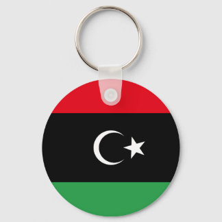Free Libya Flag Keychain