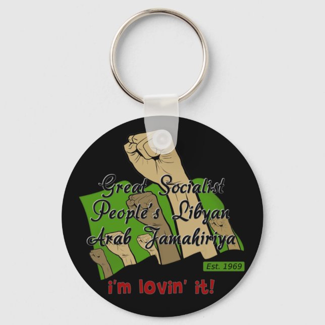 Free Libya Keychain (Front)
