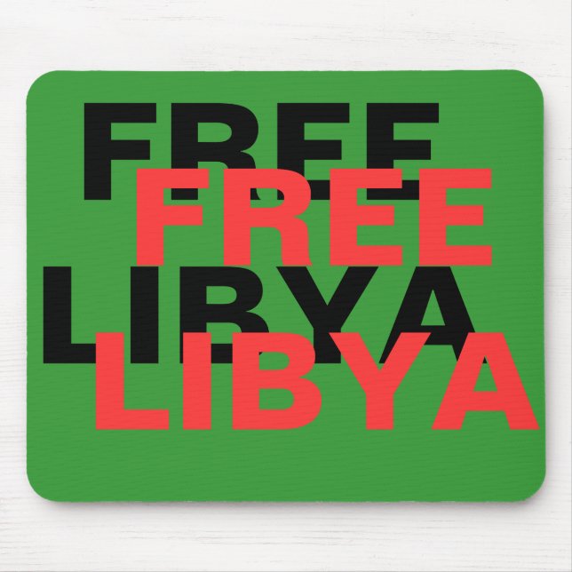 FREE LIBYA MOUSE PAD (Front)