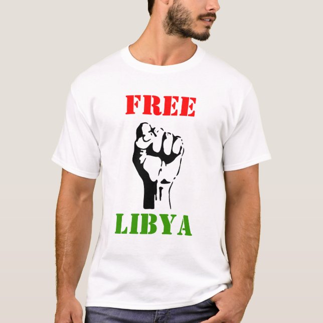 FREE LIBYA T-Shirt (Front)